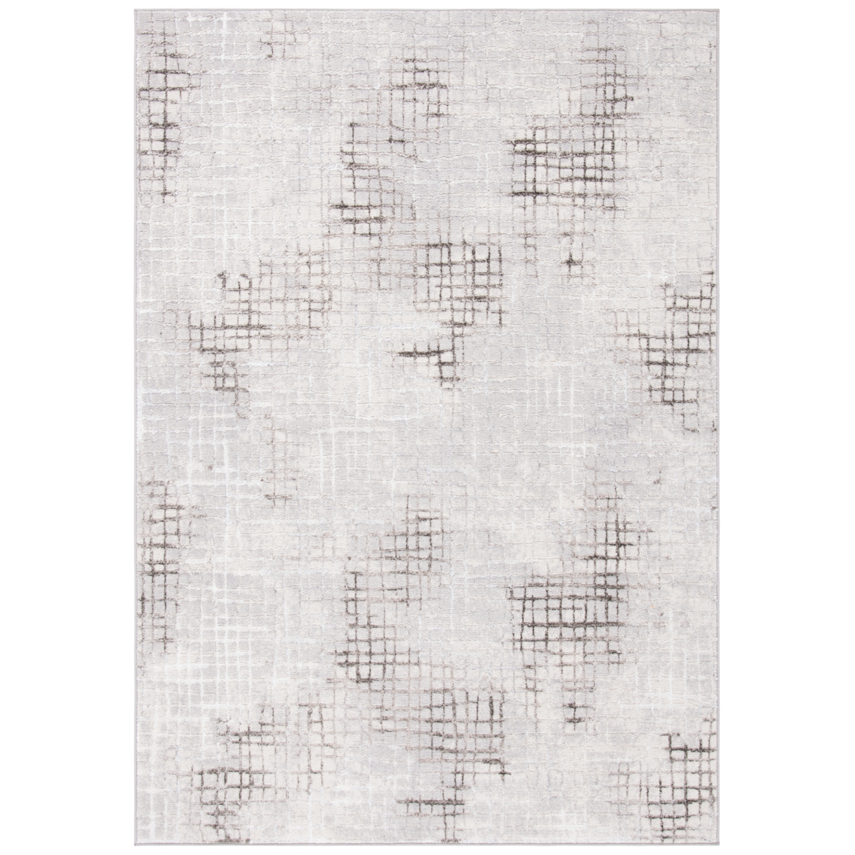 SAFAVIEH Orchard Collection ORC672G Grey / Light Grey Rug - 5-5 X 7-7