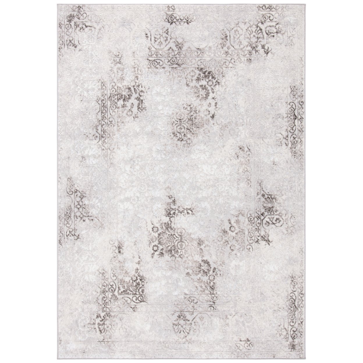SAFAVIEH Orchard Collection ORC684H Grey / Light Grey Rug - 5-5 X 7-7