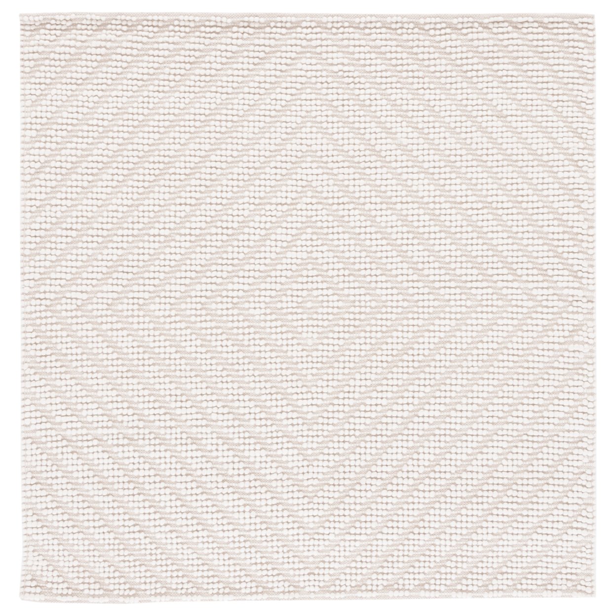 SAFAVIEH Natura Collection NAT276A Handwoven Ivory Rug - 6' Square