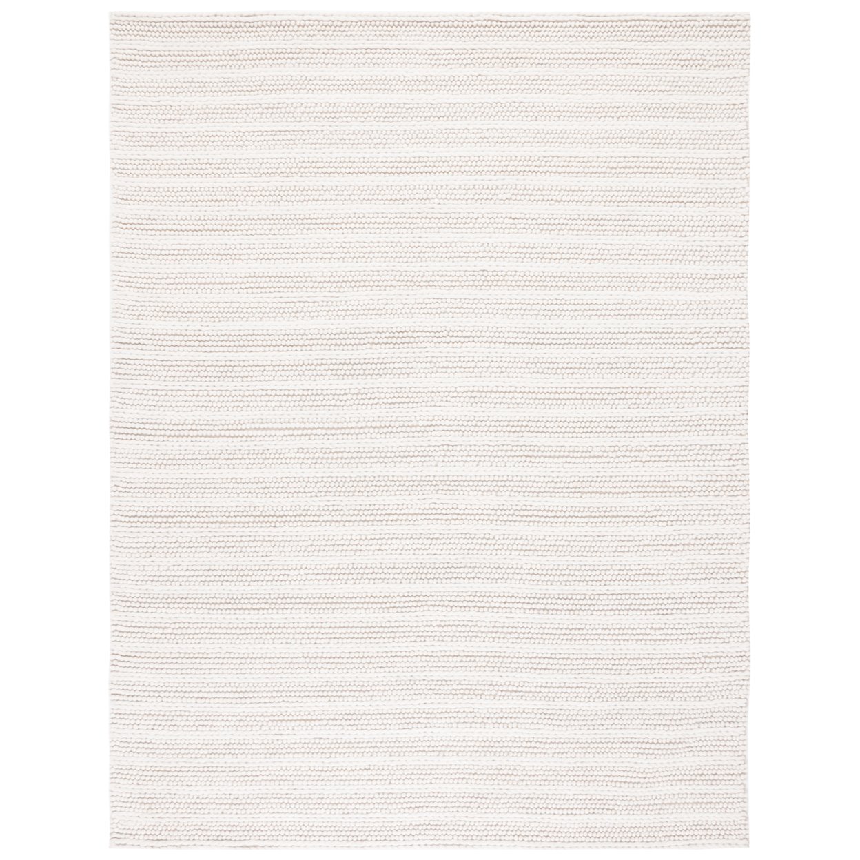SAFAVIEH Natura Collection NAT280A Handwoven Ivory Rug - 10'-0 X 10'-0