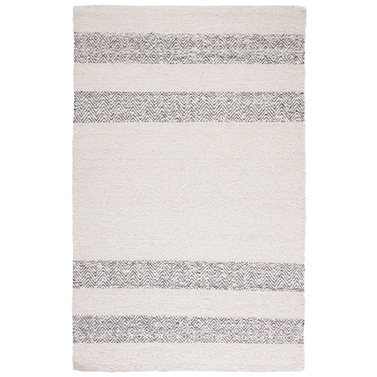 SAFAVIEH Natura Collection NAT332A Handwoven Ivory Rug - 5' X 8'