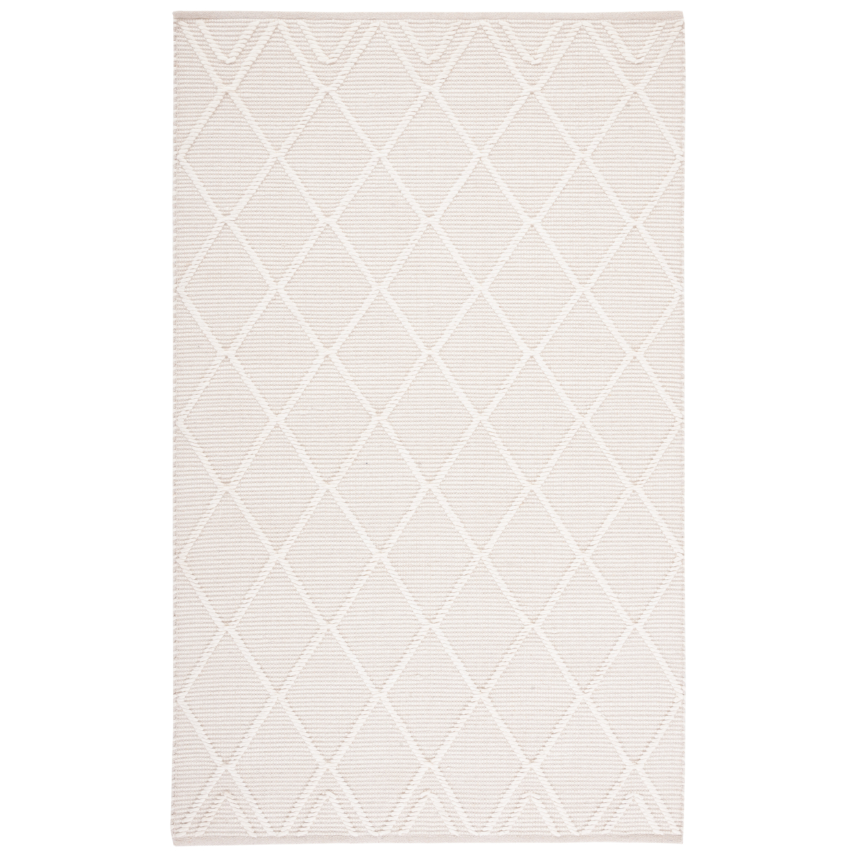SAFAVIEH Natura Collection NAT832A Handwoven Ivory Rug - 5' X 8'