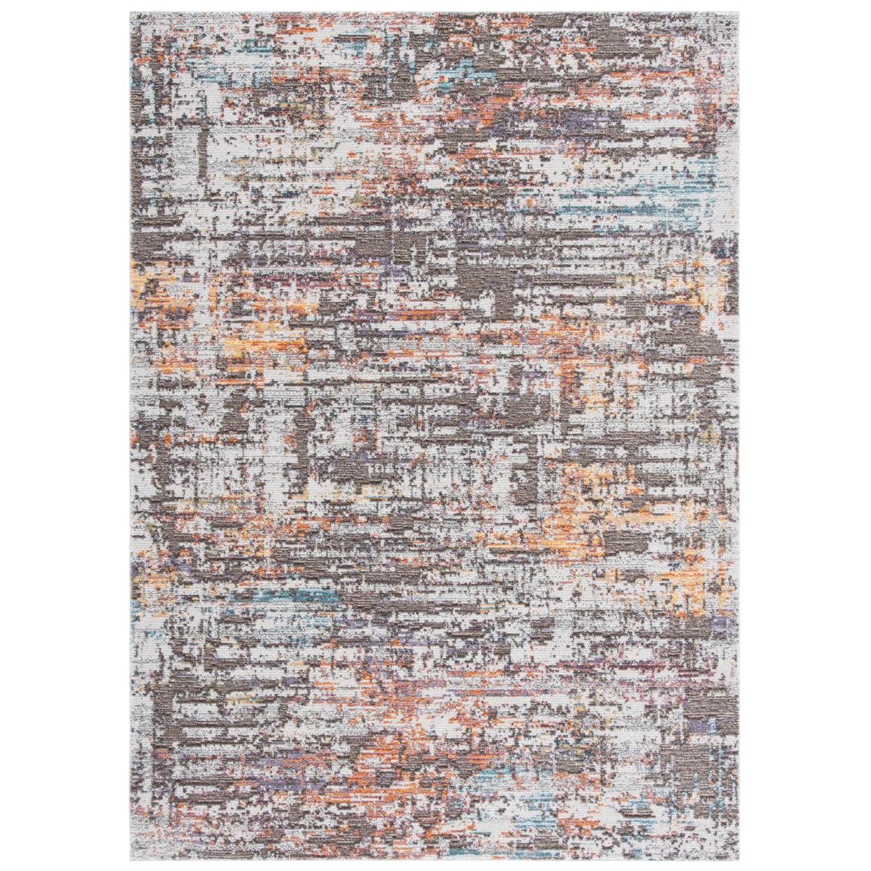 SAFAVIEH Crystal Collection CRS796D Gold / Rust Rug - 5' X 7'