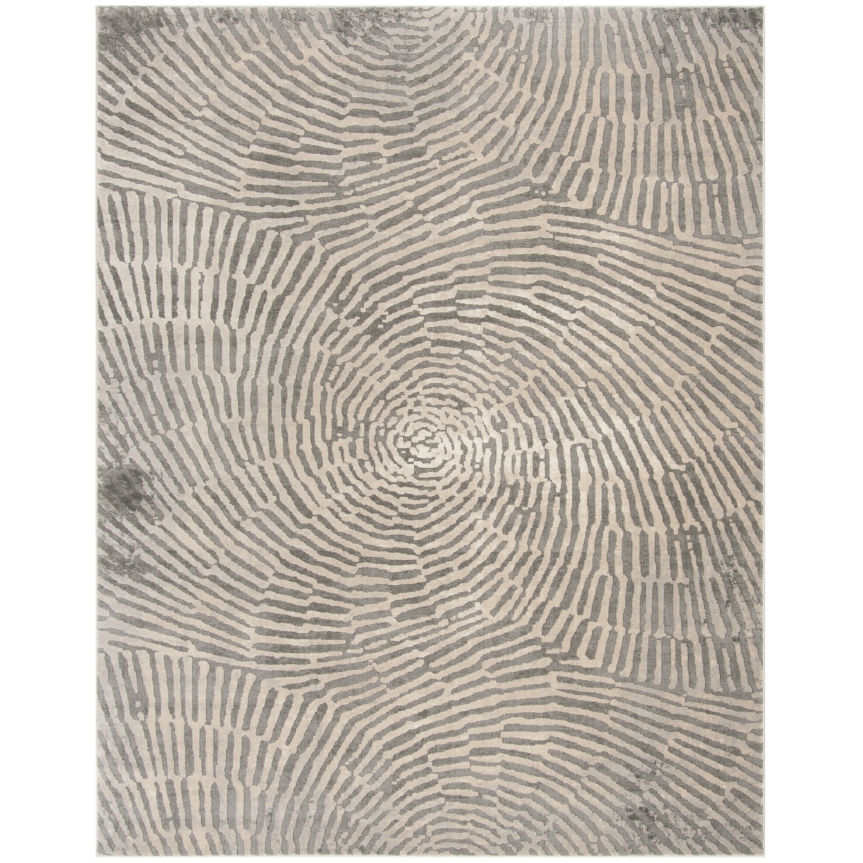 SAFAVIEH Meadow Collection MDW343E Taupe Rug - 8' Round