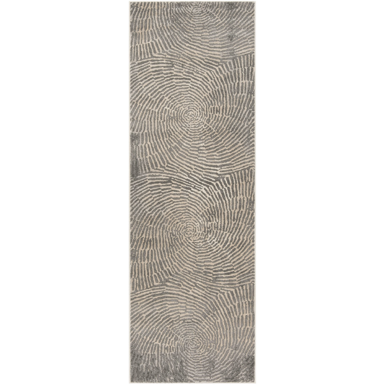 SAFAVIEH Meadow Collection MDW343E Taupe Rug - 2' 7 X 10' 0