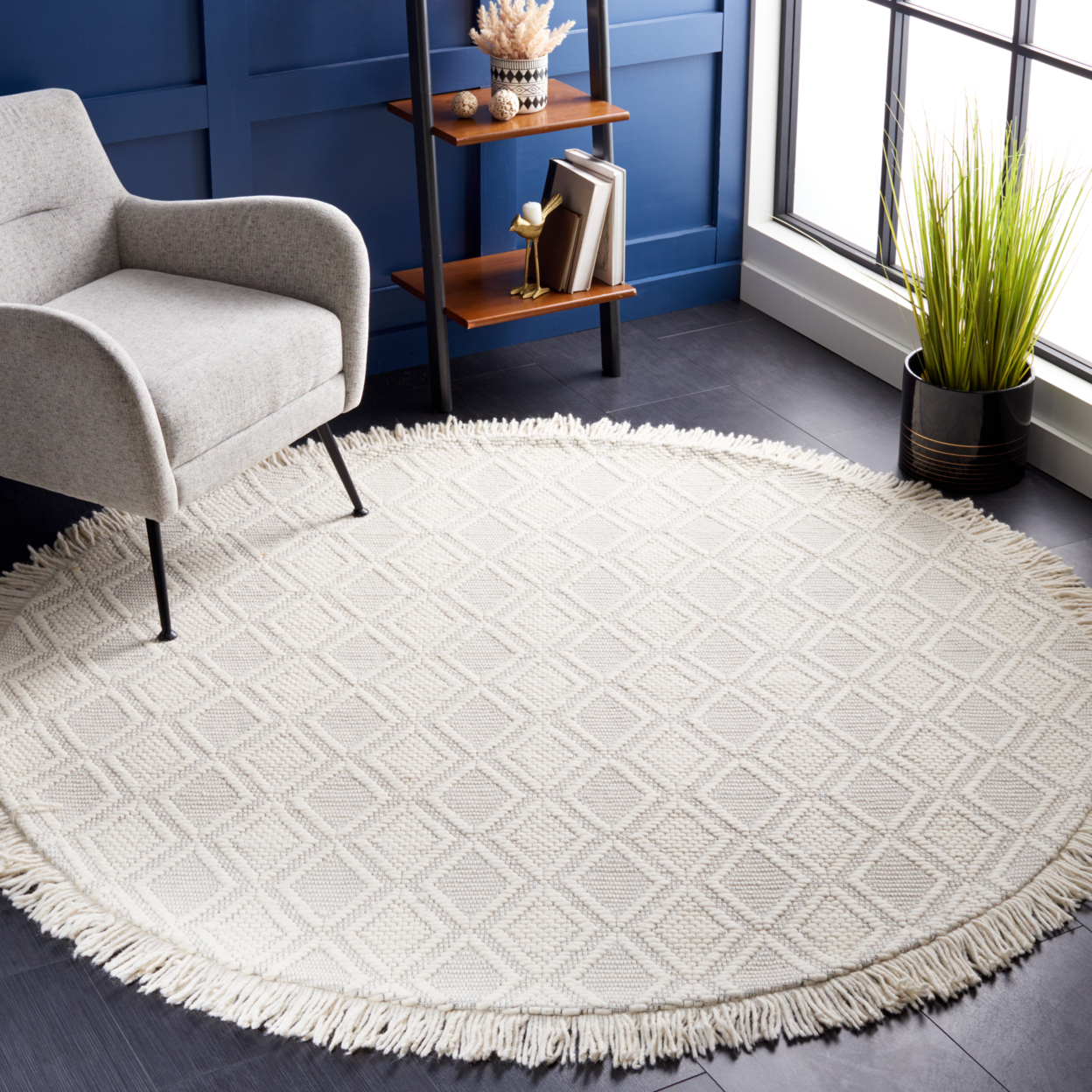SAFAVIEH Natura Collection NAT870A Handwoven Ivory Rug - 2' 3 X 9'