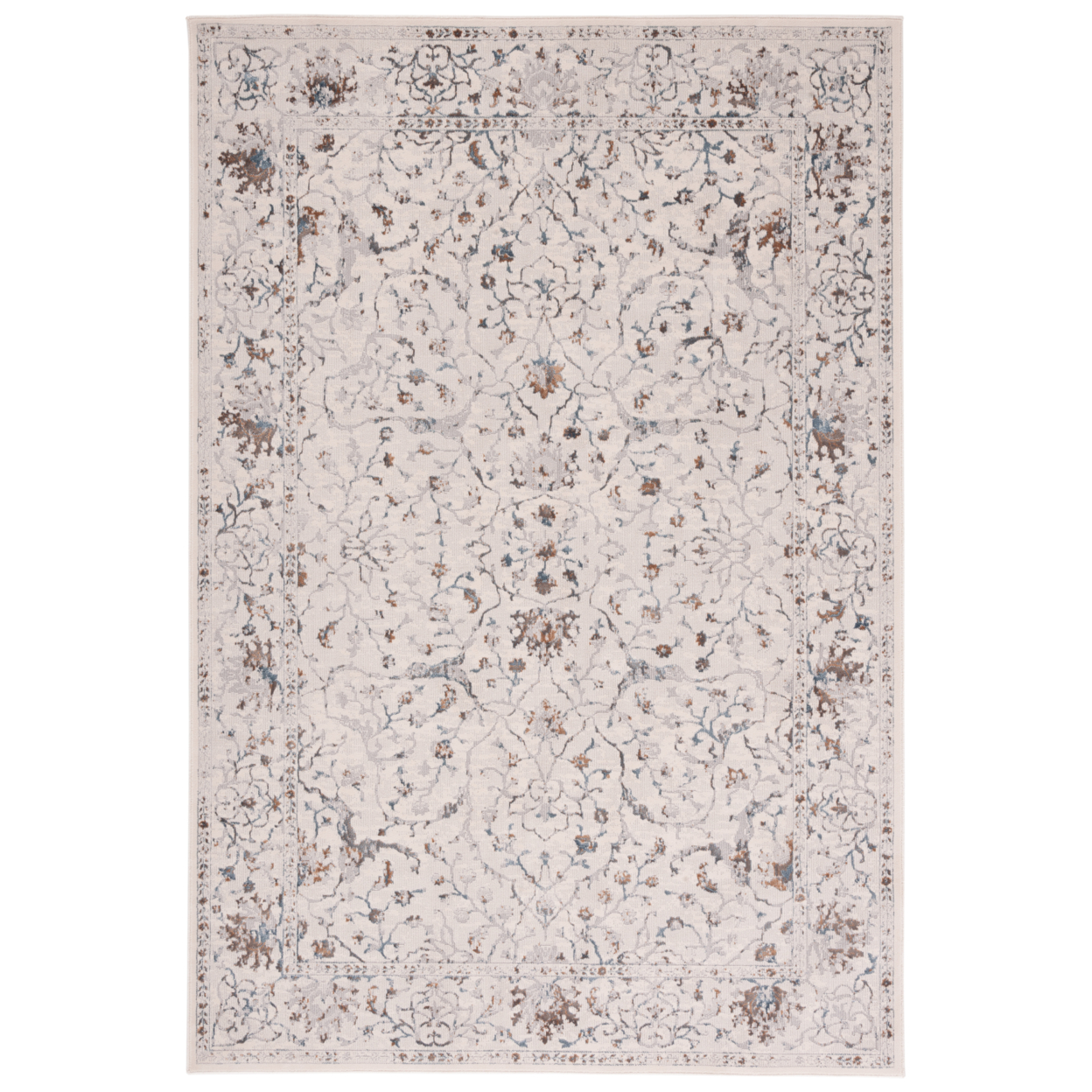 SAFAVIEH Noble Collection NBL771-7770 Multi / Beige Rug - 5' 1 X 7' 6