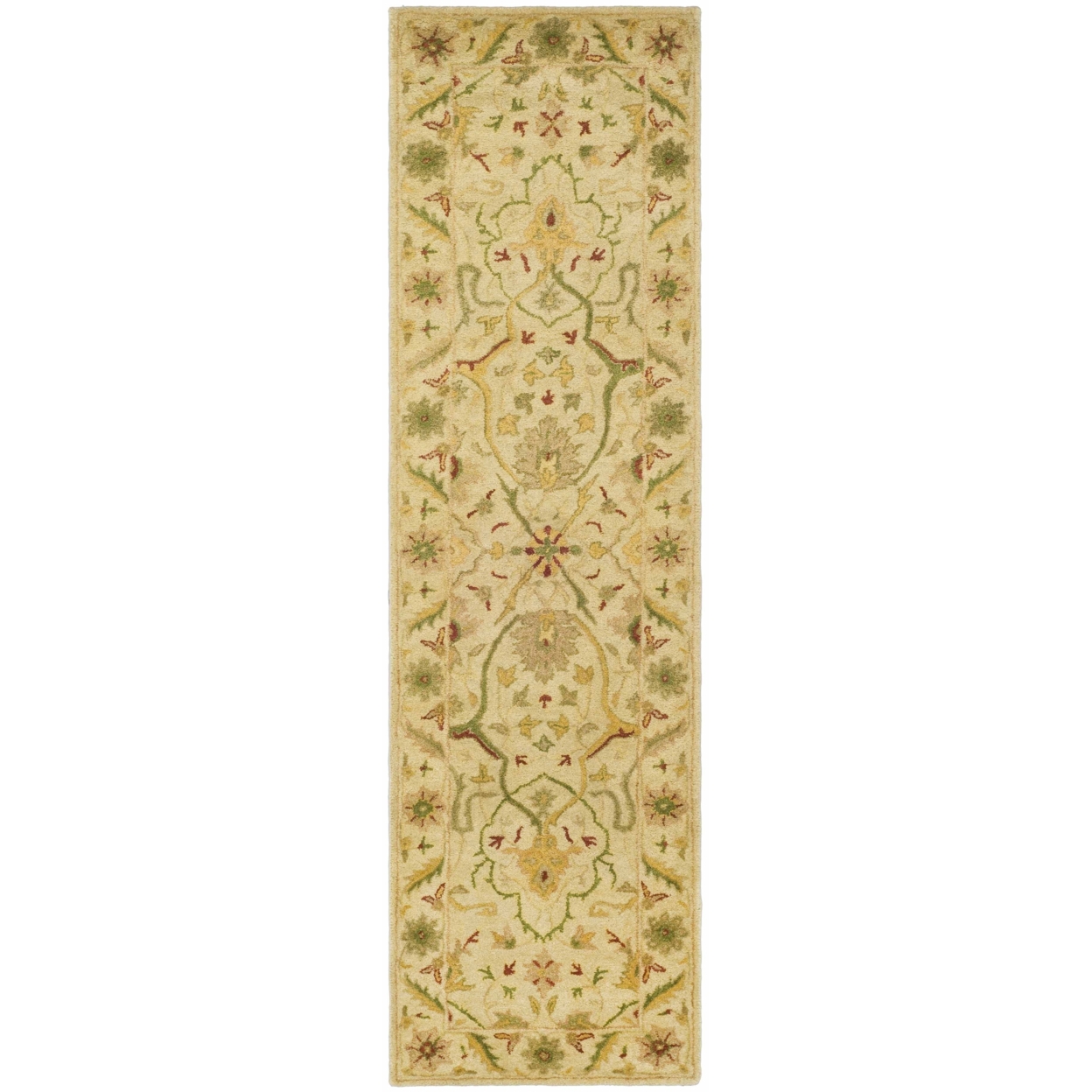 SAFAVIEH AT14A Antiquity Ivory - 2' 3 X 8'