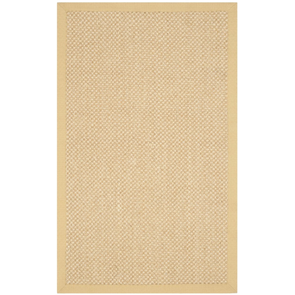 SAFAVIEH Natural Fiber Collection NF443A Maize/Wheat Rug - 2' 6 X 4'