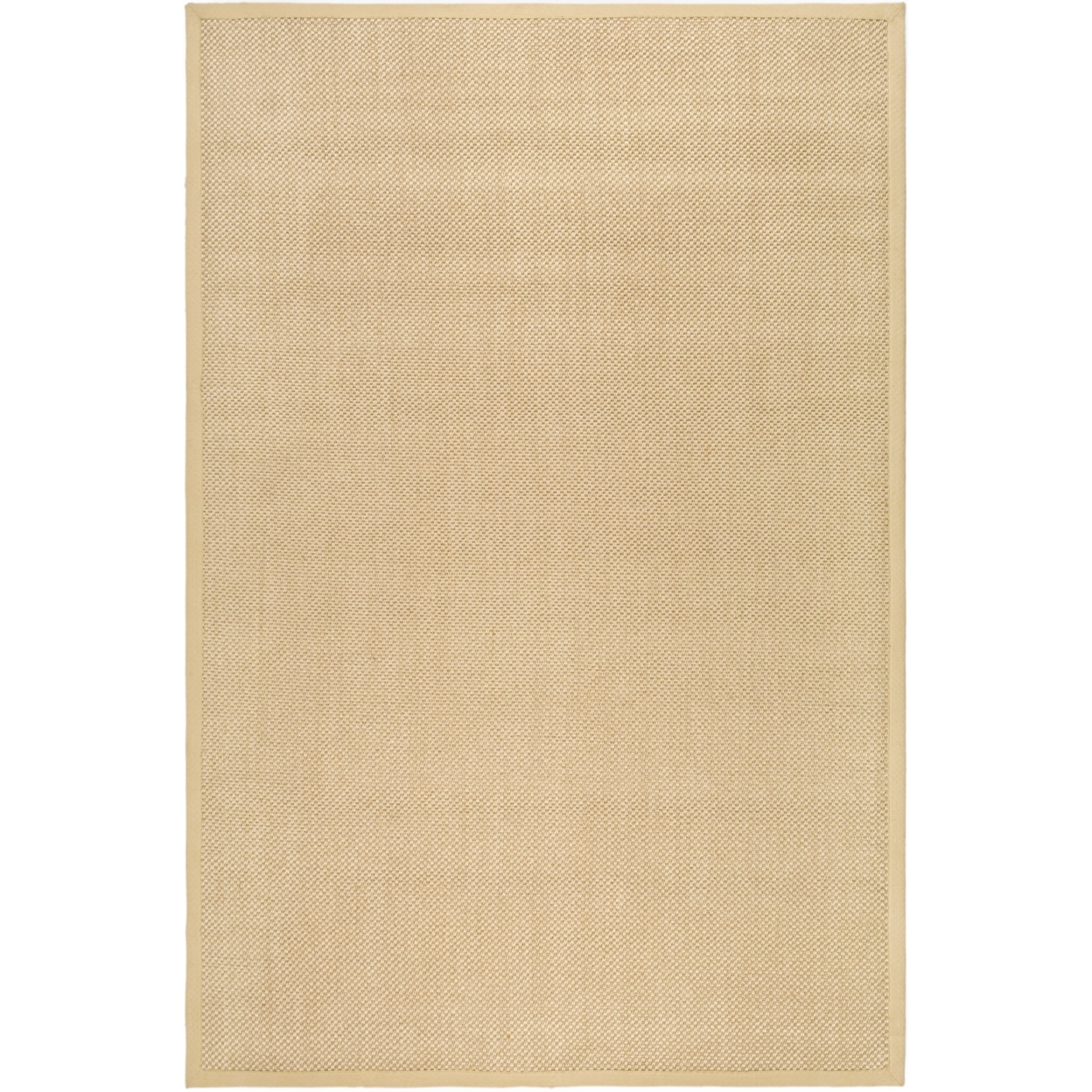 SAFAVIEH Natural Fiber Collection NF443A Maize/Wheat Rug - 6' X 9'