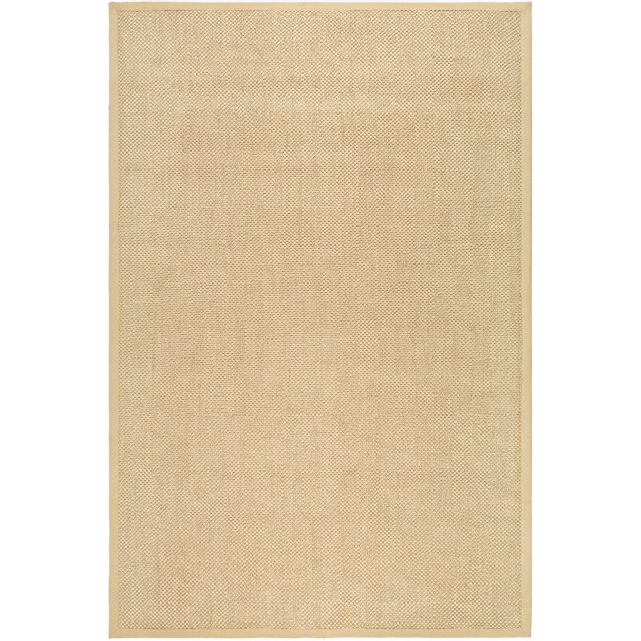 SAFAVIEH Natural Fiber Collection NF443A Maize/Wheat Rug - 5' X 8'