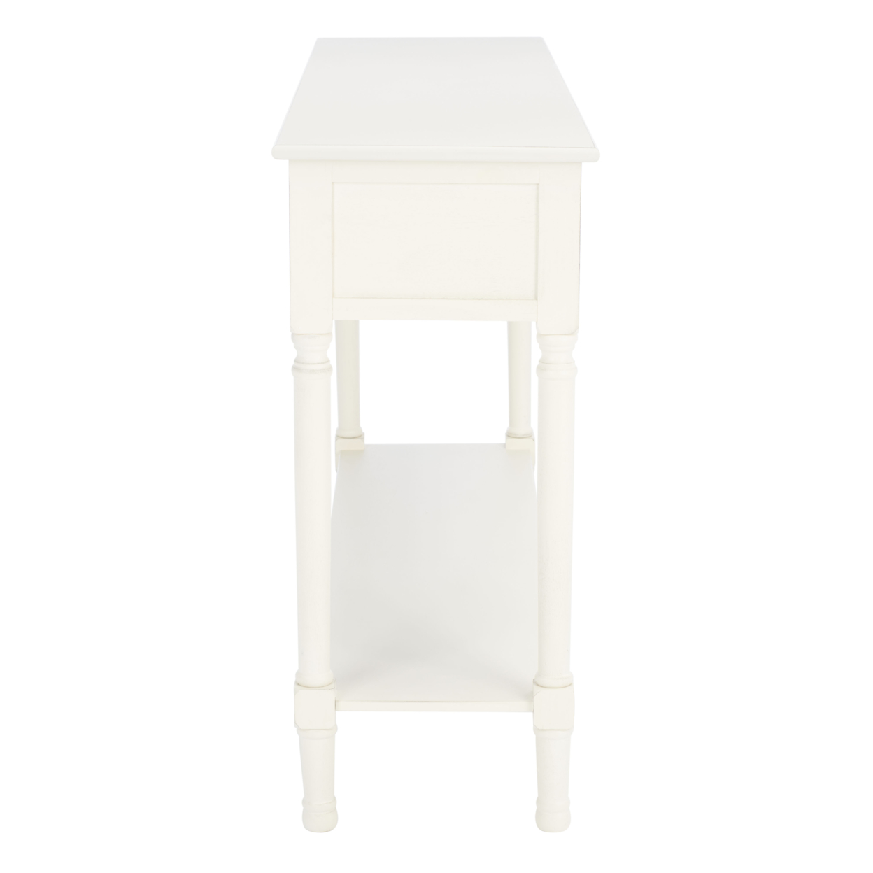 SAFAVIEH Landers 3-Drawer Console Table Distressed White