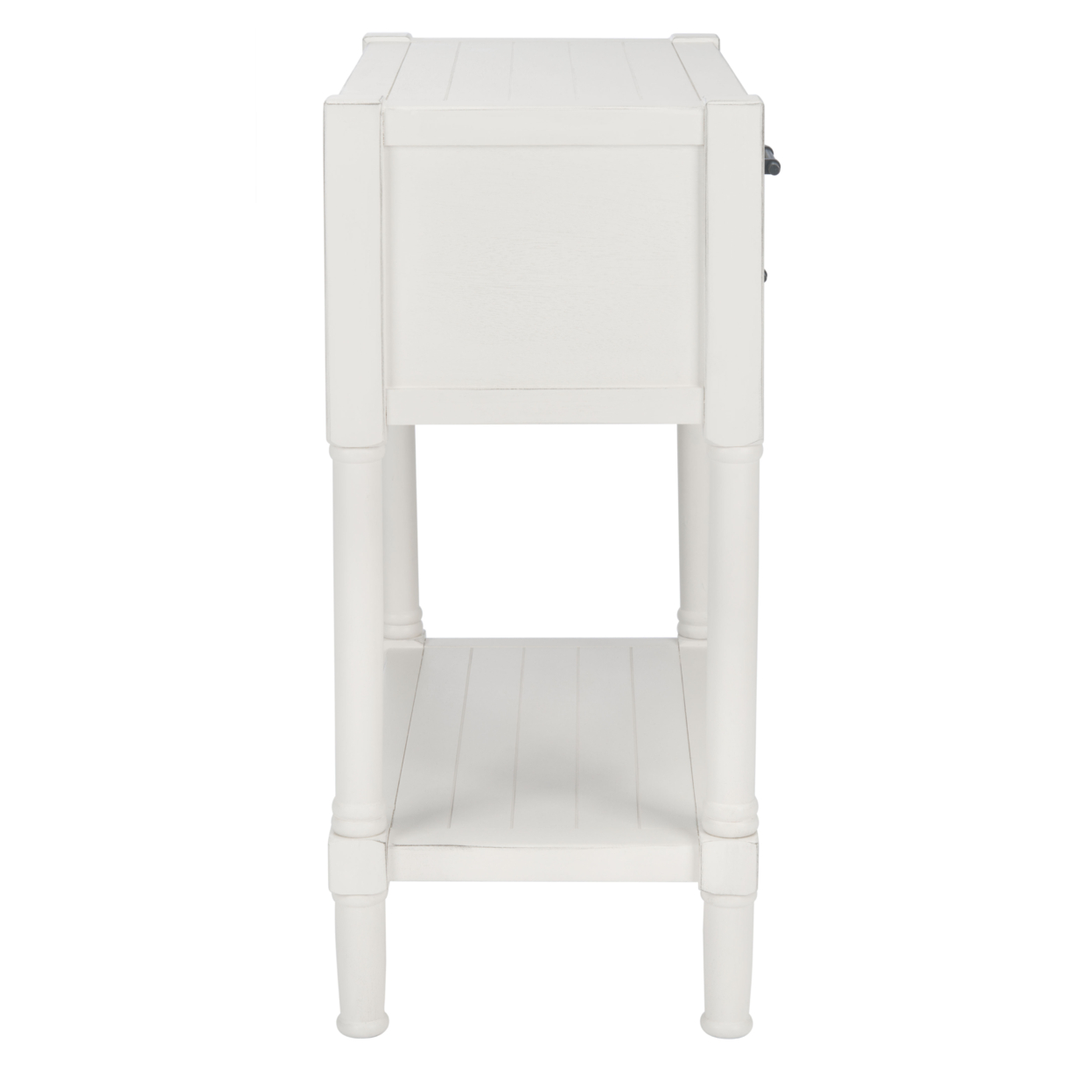 SAFAVIEH Filbert 3-Drawer Console Table Distressed White