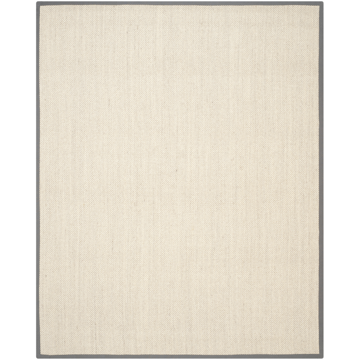 SAFAVIEH Natural Fiber Collection NF443B Marble/Grey Rug - 8' X 10'