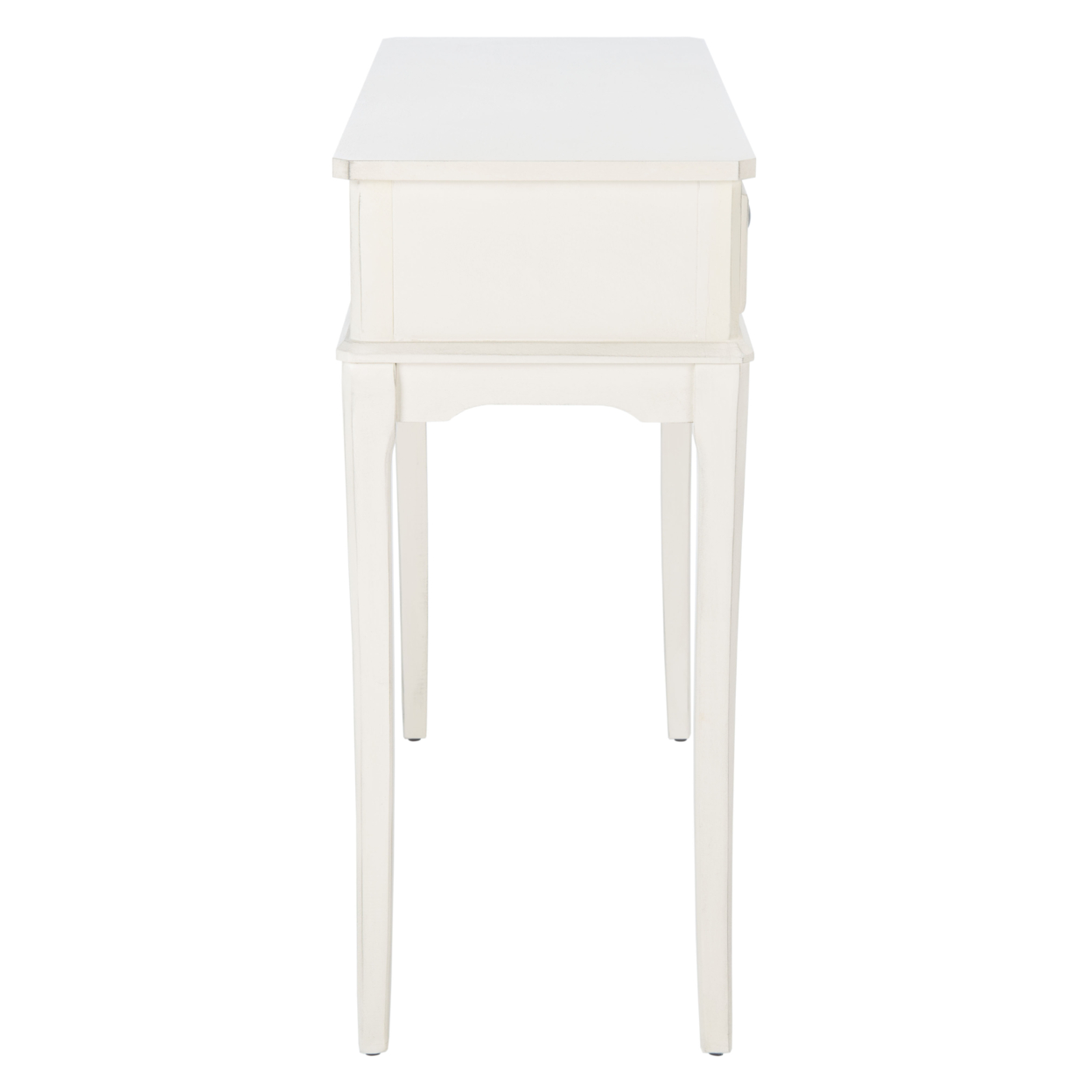 SAFAVIEH Opal 2-Drawer Console Table Distressed / White