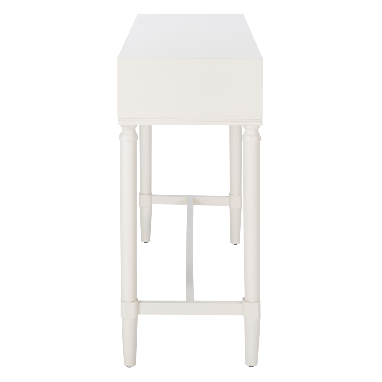SAFAVIEH Aliyah 2-Drawer Console Table Distressed White
