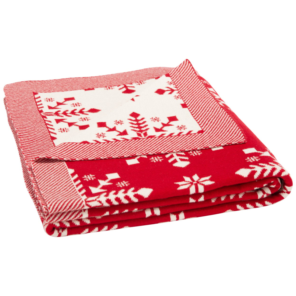 SAFAVIEH Frost Throw Red