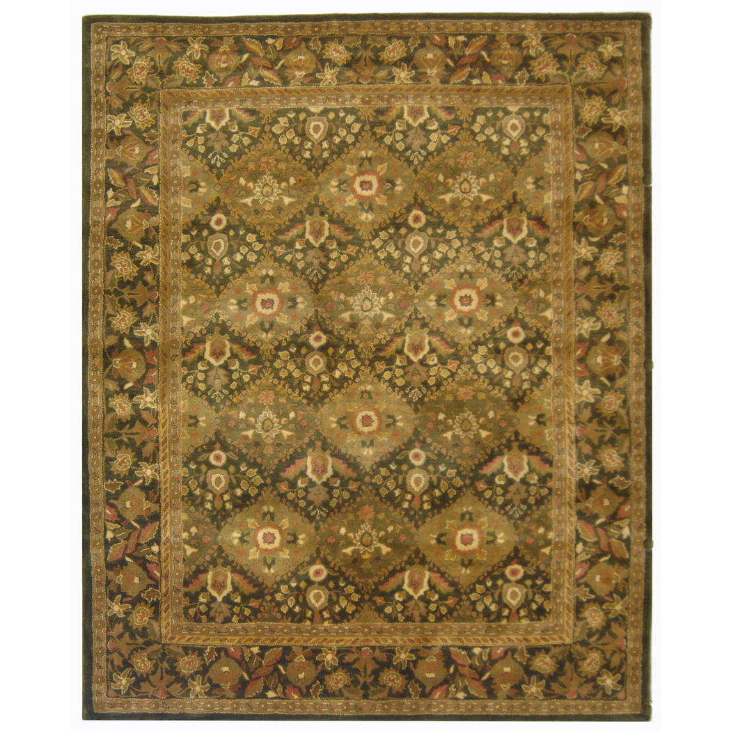 SAFAVIEH Antiquity Collection AT57C Handmade Olive Rug - 8' 3 X 11'