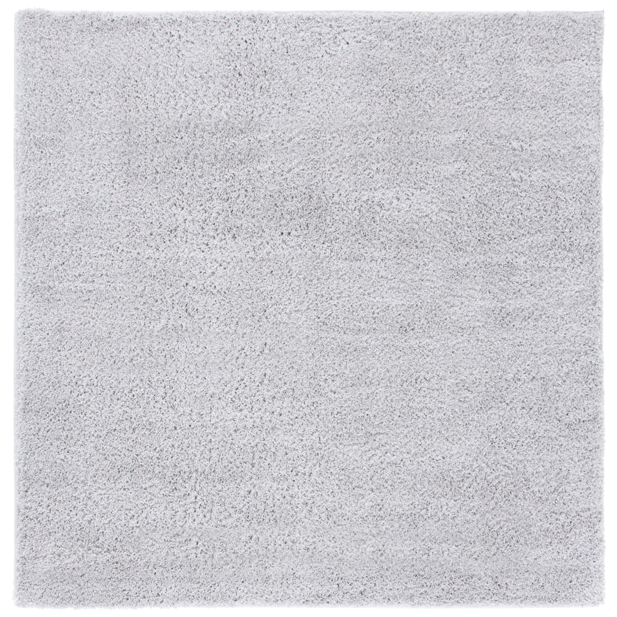 SAFAVIEH August Shag Collection AUG511F Light Grey Rug - 6' 7 Square