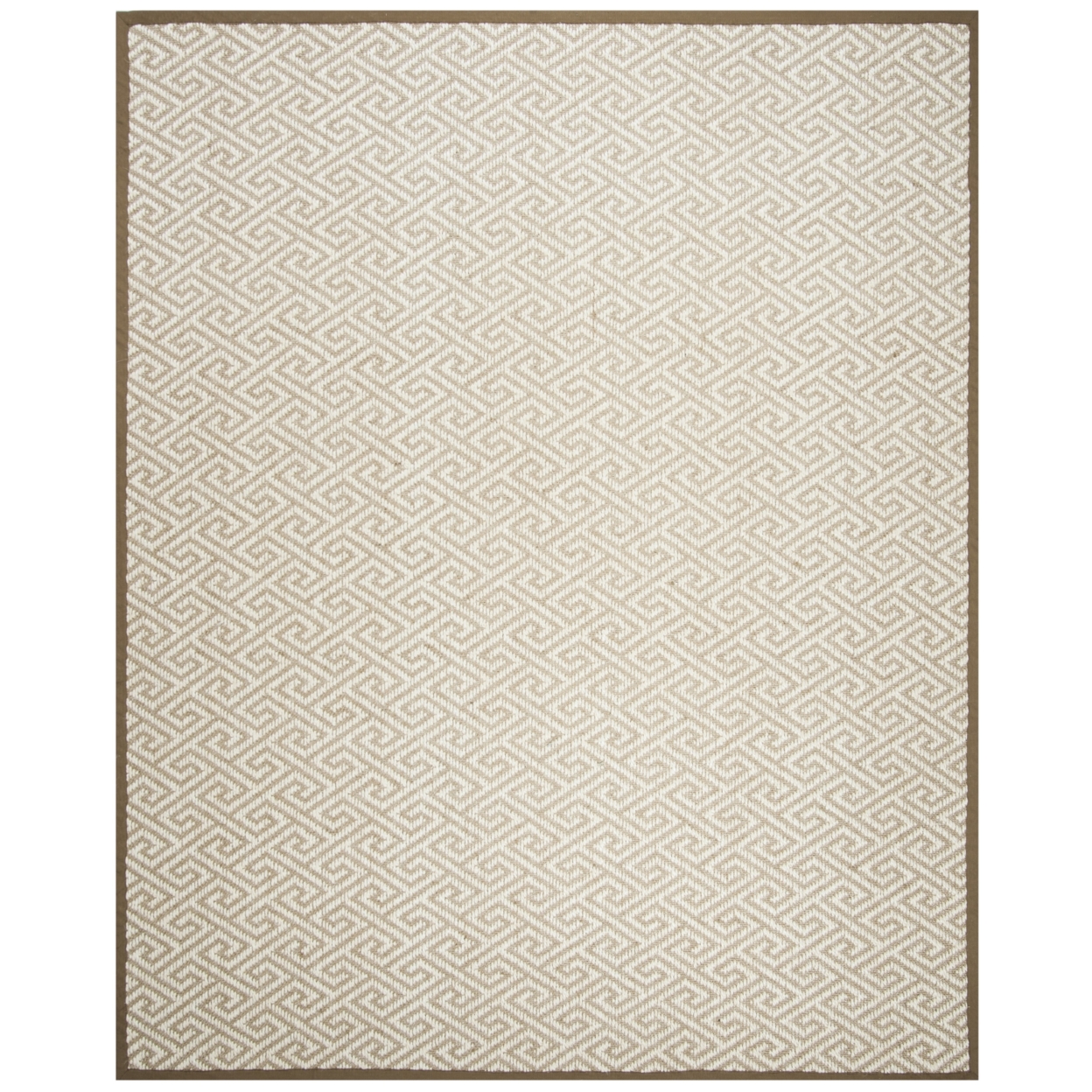 SAFAVIEH Natural Fiber Collection NF462A Natural Rug - 6' Round