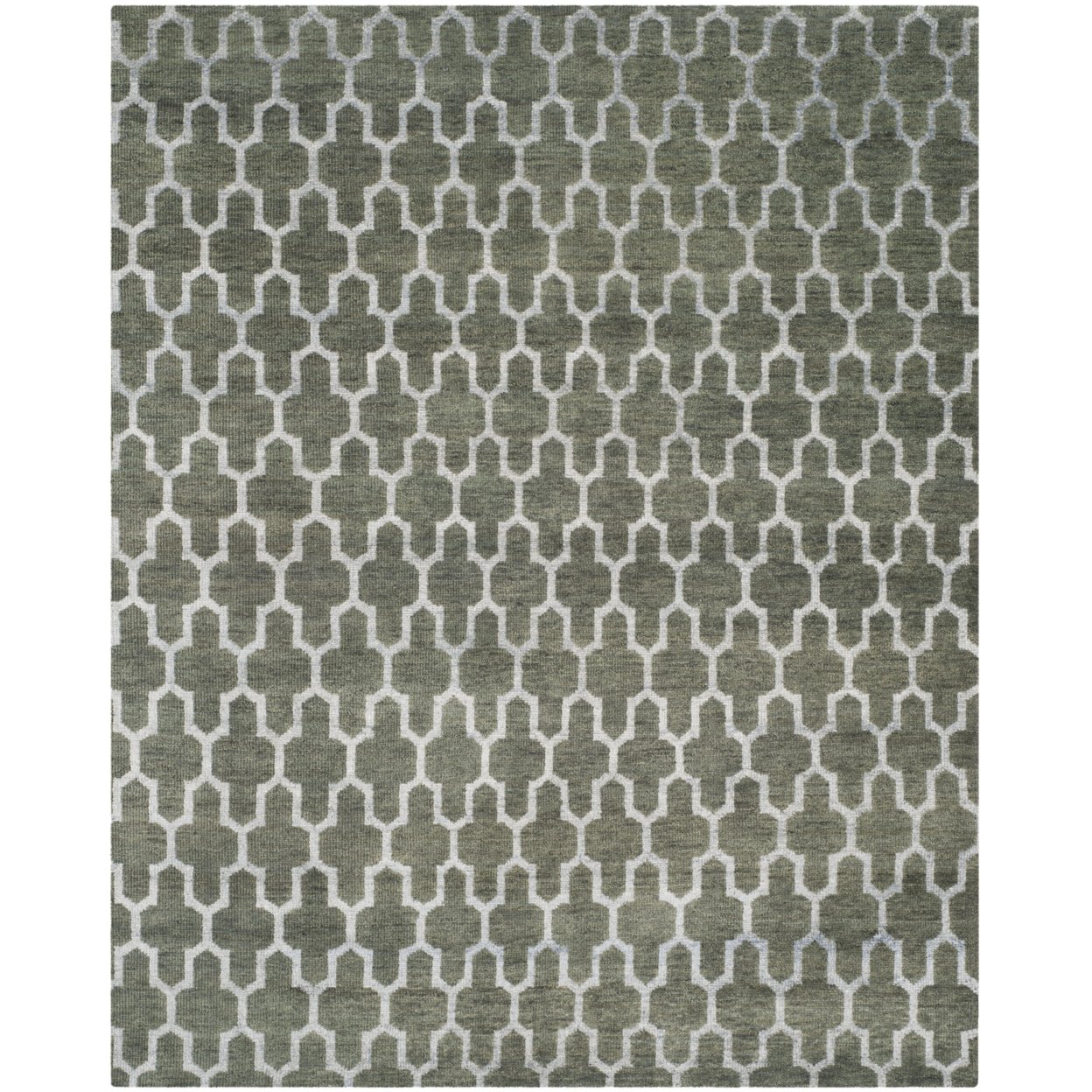SAFAVIEH Stone Wash STW204A Hand-knotted Charcoal Rug - 5' X 8'