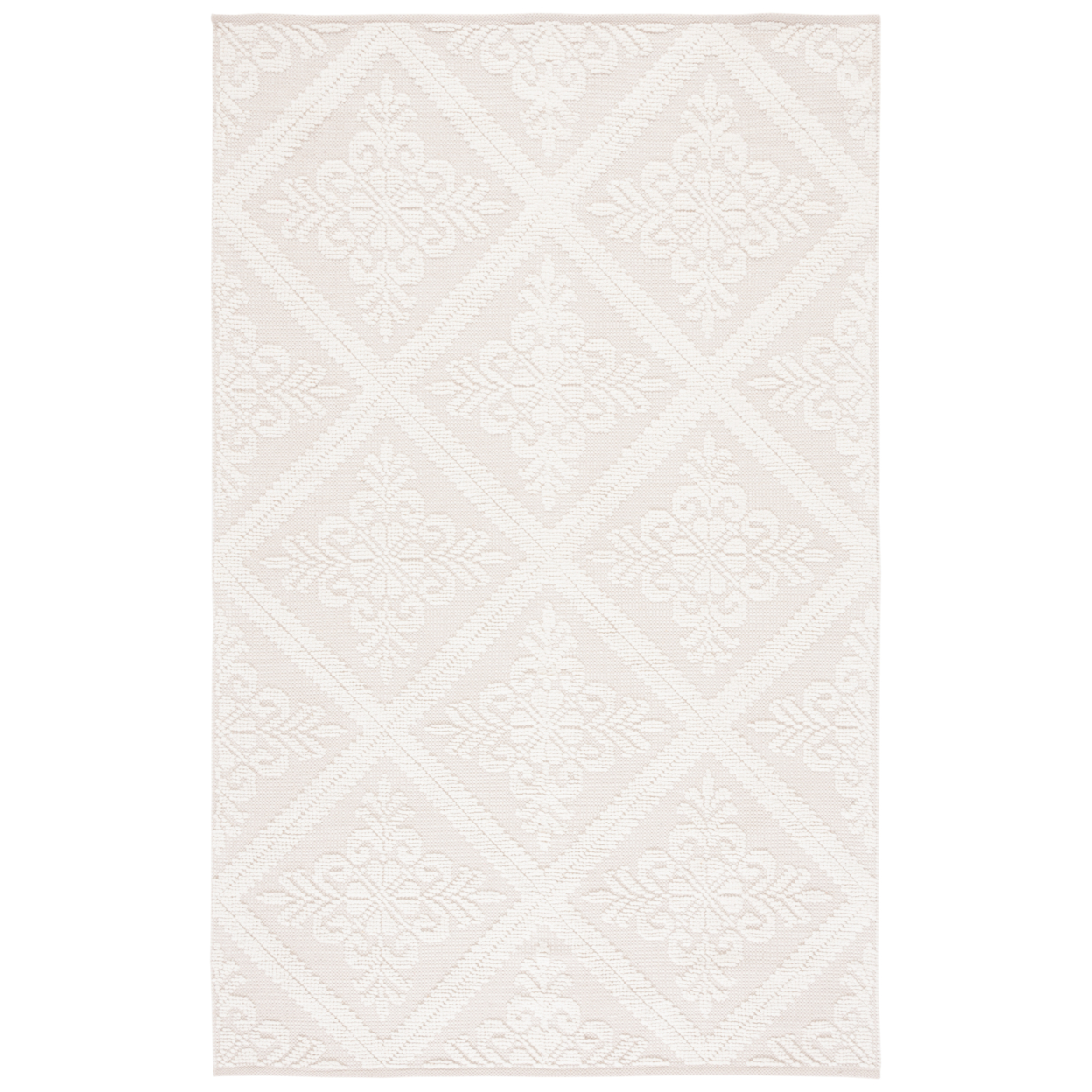 SAFAVIEH Vermont Collection VRM101A Handwoven Ivory Rug - 5 X 8