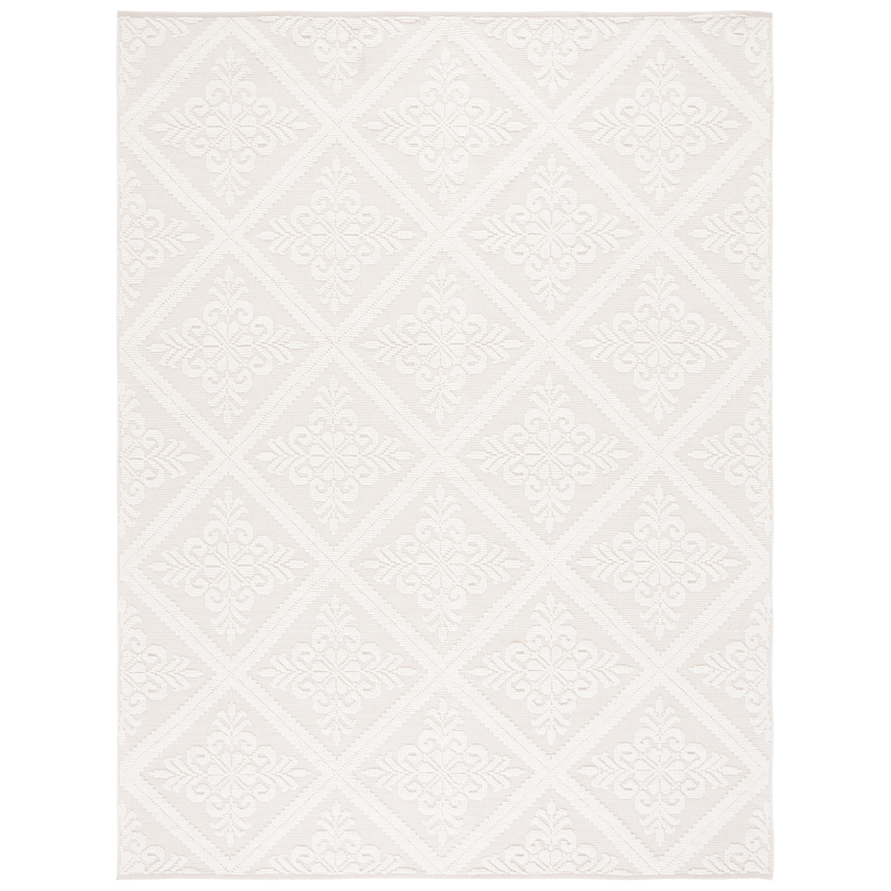 SAFAVIEH Vermont Collection VRM101A Handwoven Ivory Rug - 9 X 12