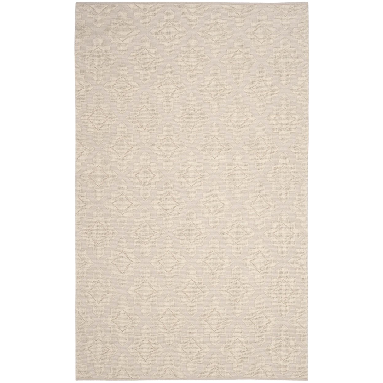 SAFAVIEH Vermont Collection VRM103A Handwoven Ivory Rug - 5 X 8
