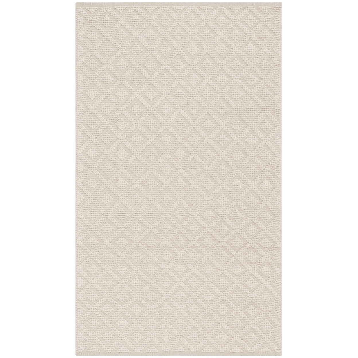 SAFAVIEH Vermont Collection VRM104A Handwoven Ivory Rug - 6 X 6 Square