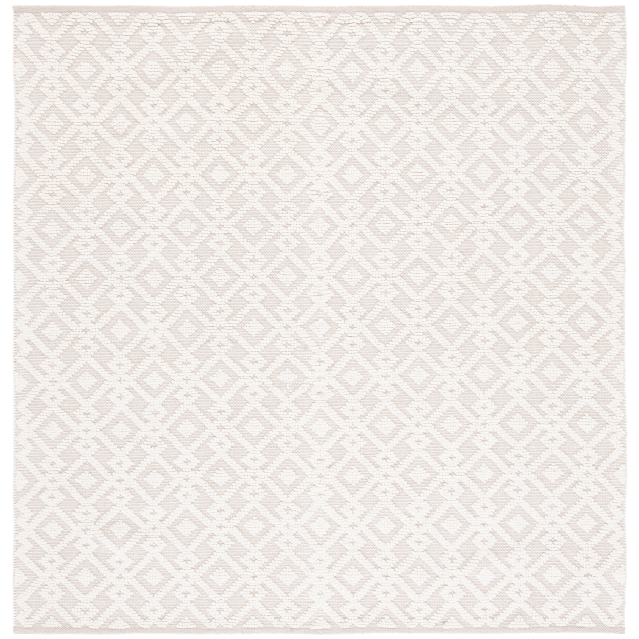 SAFAVIEH Vermont Collection VRM102A Handwoven Ivory Rug - 6 X 6 Square