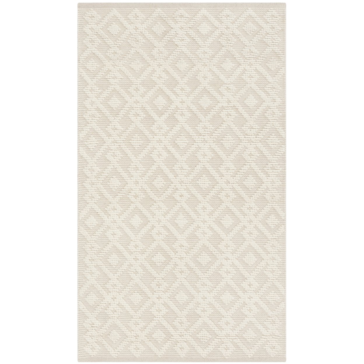 SAFAVIEH Vermont Collection VRM102A Handwoven Ivory Rug - 4 X 6