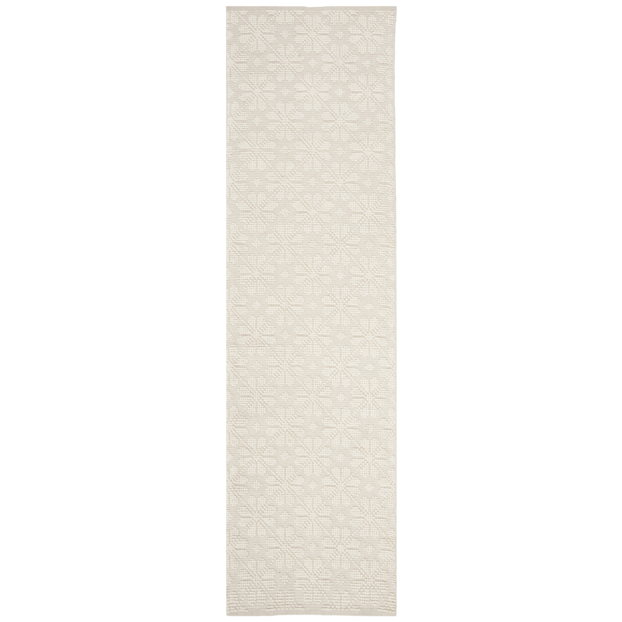 SAFAVIEH Vermont Collection VRM106A Handwoven Ivory Rug - 2-3 X 8