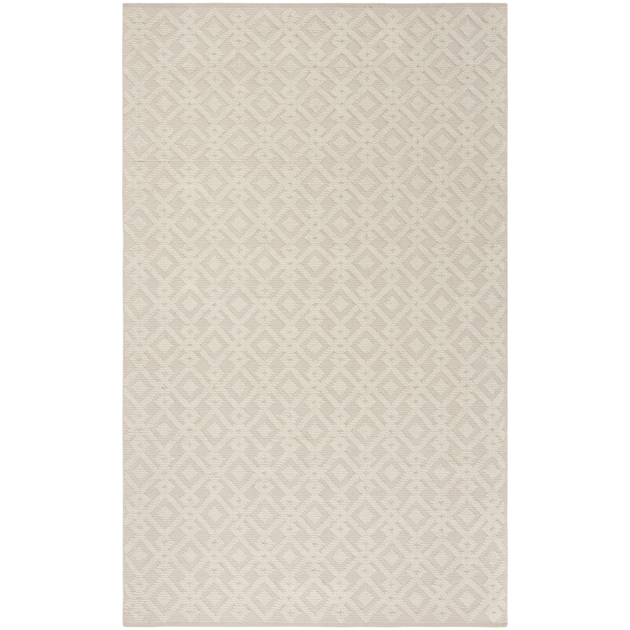 SAFAVIEH Vermont Collection VRM102A Handwoven Ivory Rug - 5 X 8