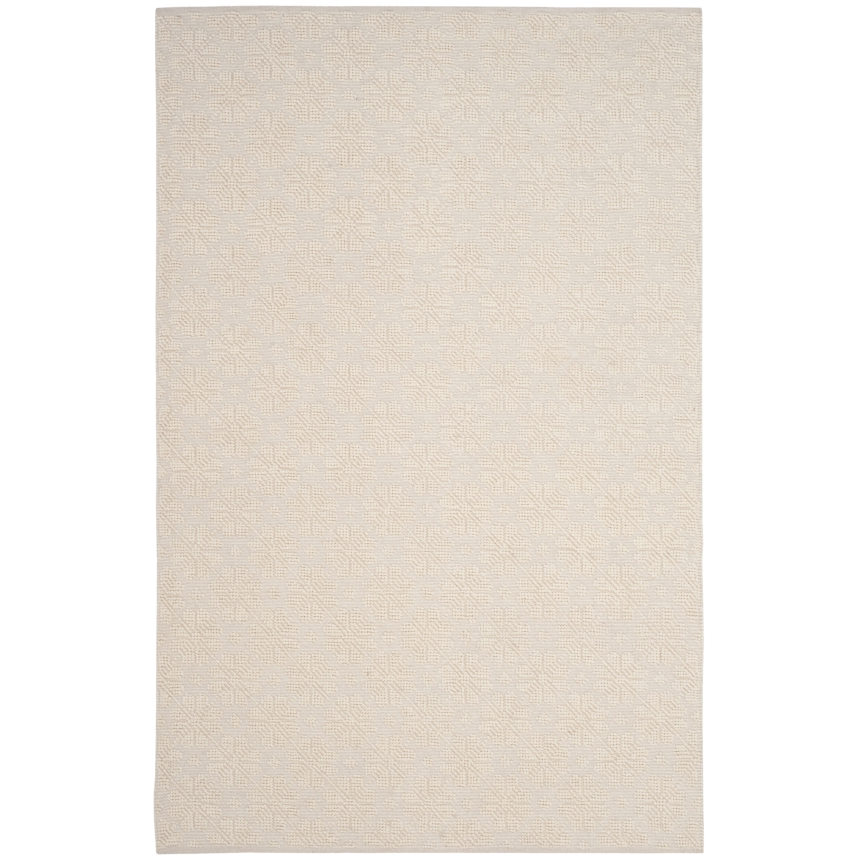 SAFAVIEH Vermont Collection VRM106A Handwoven Ivory Rug - 5 X 8
