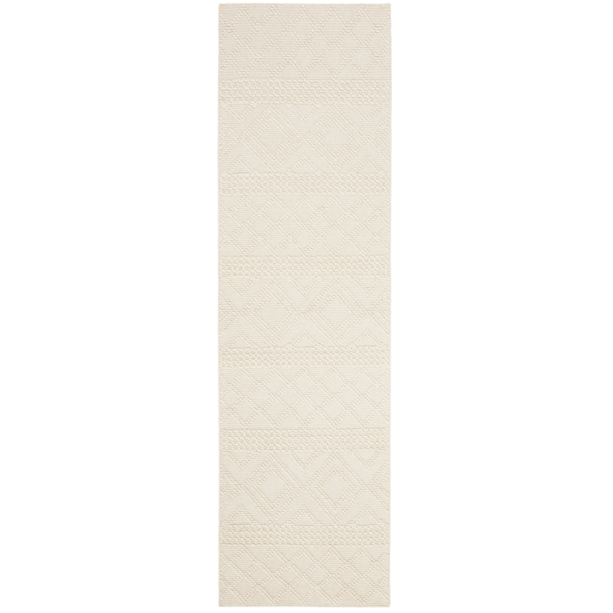 SAFAVIEH Vermont Collection VRM211A Handwoven Ivory Rug - 2-3 X 10