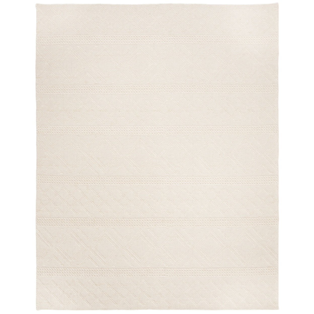 SAFAVIEH Vermont Collection VRM211A Handwoven Ivory Rug - 9 X 12