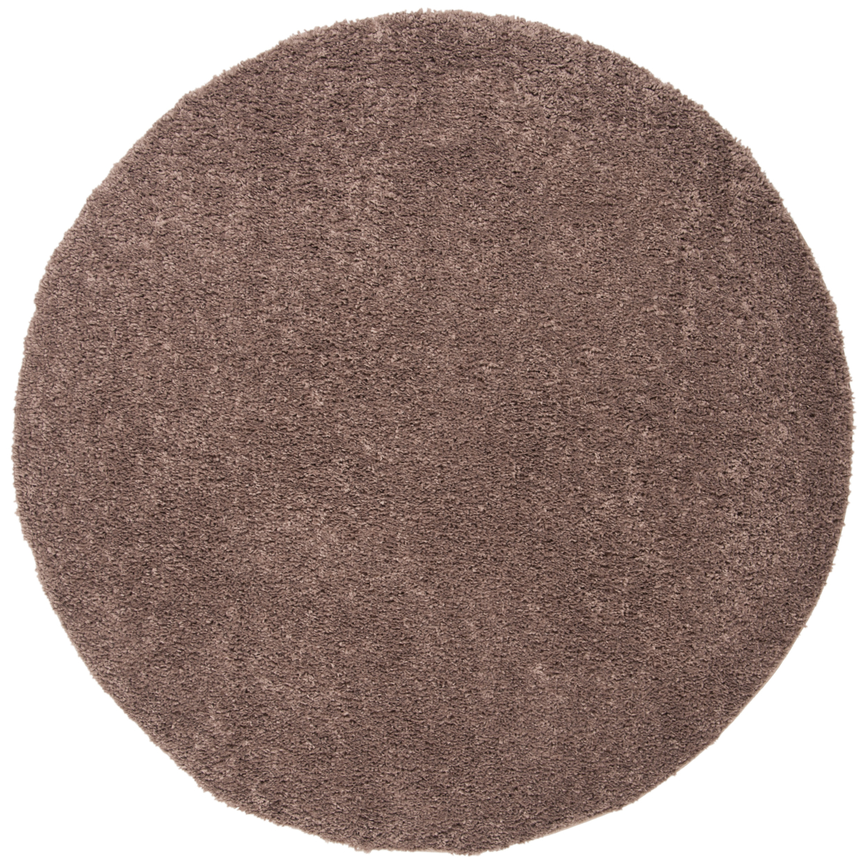 SAFAVIEH August Shag Collection AUG900R Taupe Rug - 8' 6 Round