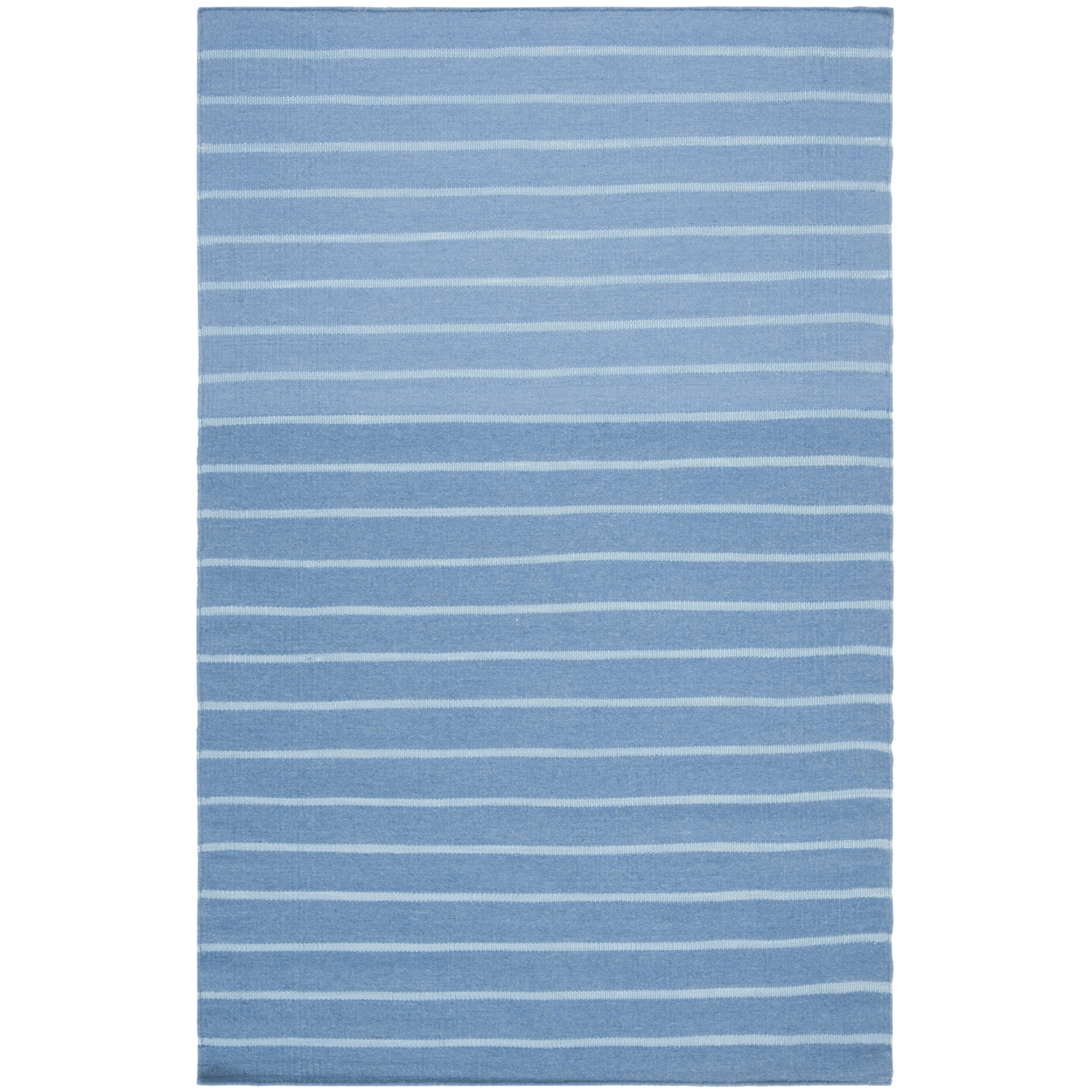 SAFAVIEH Dhurries Collection DHU313A Handwoven Blue Rug - 4' X 6'