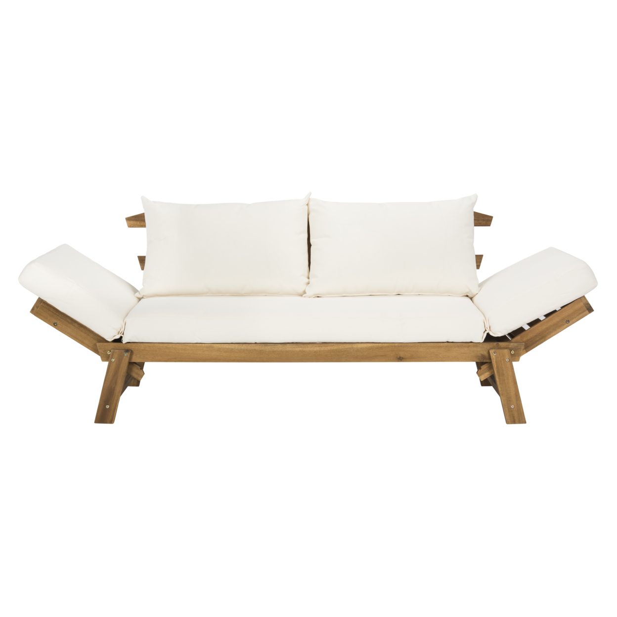 SAFAVIEH Outdoor Collection Tandra Modern Contemporary Daybed Natural/Beige