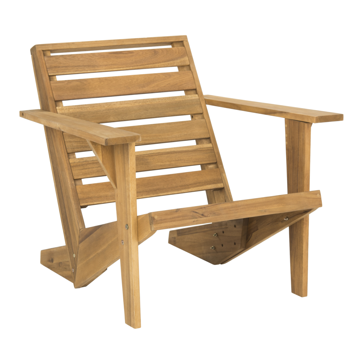 SAFAVIEH Outdoor Collection Lanty Adirondack Chair Natural