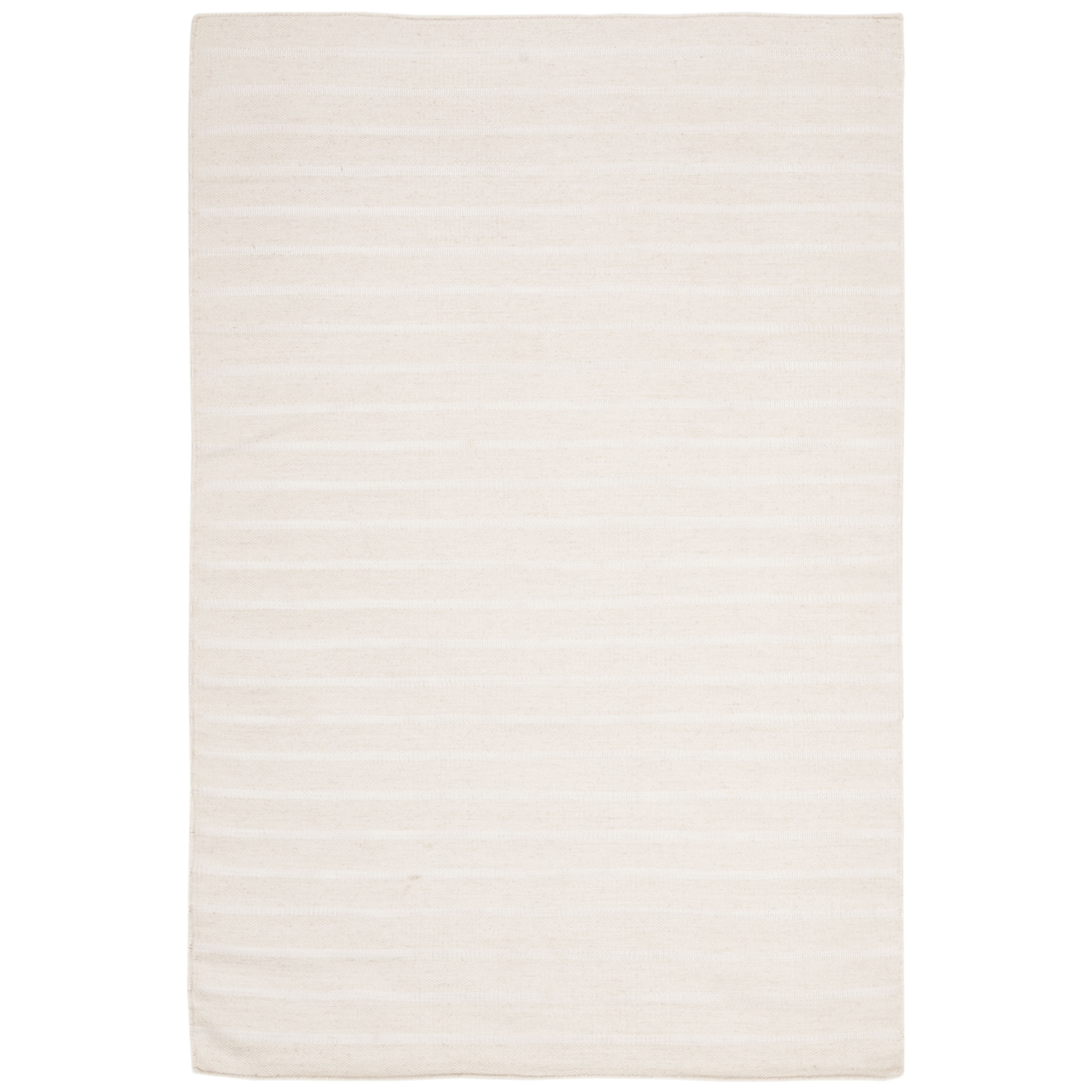 SAFAVIEH Dhurries Collection DHU313D Handwoven White Rug - 4' X 6'