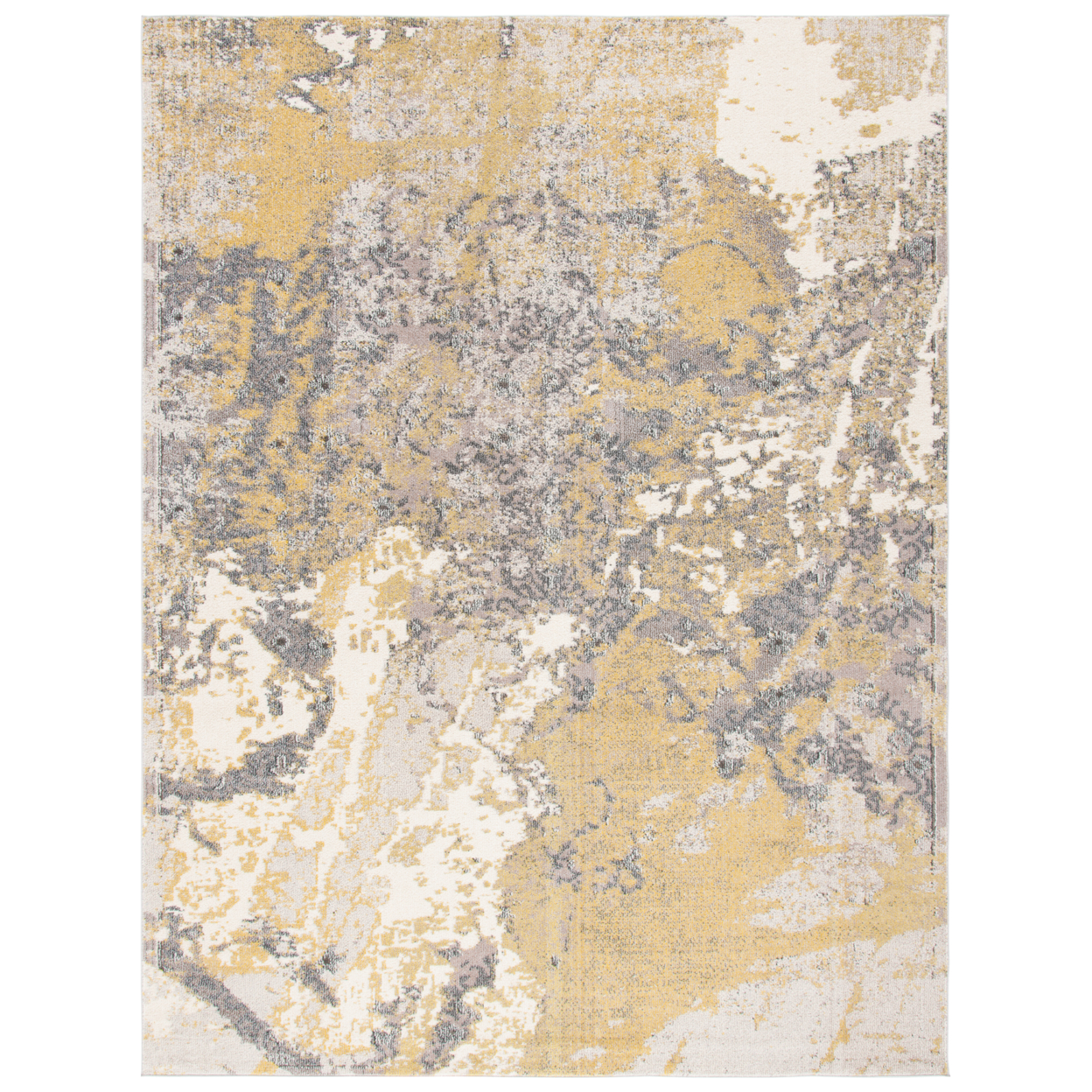 SAFAVIEH Madison Collection MAD499A Ivory / Grey Rug - 8 X 10