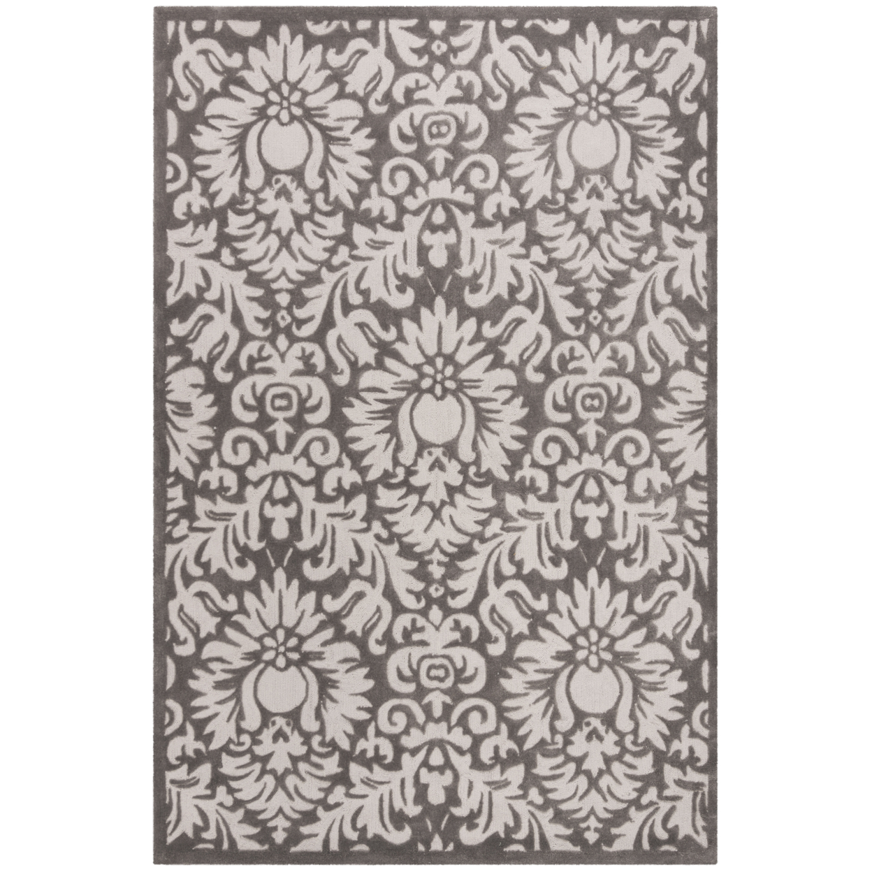 SAFAVIEH Total Performance TLP714H Hand-hooked Stone Rug - 6' X 9'