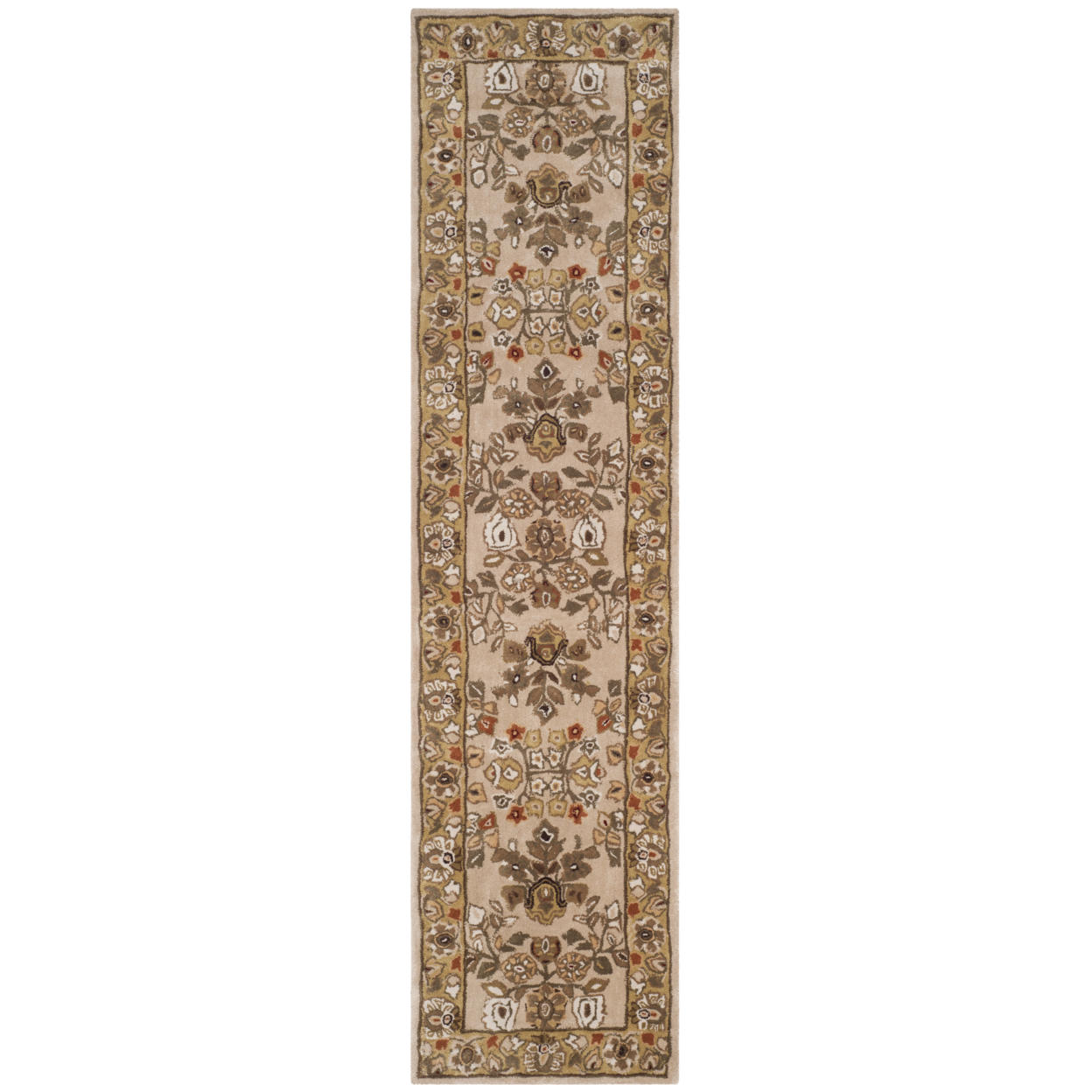 SAFAVIEH Total Performance TLP721A Ivory / Gold Rug - 2' 3 X 9'