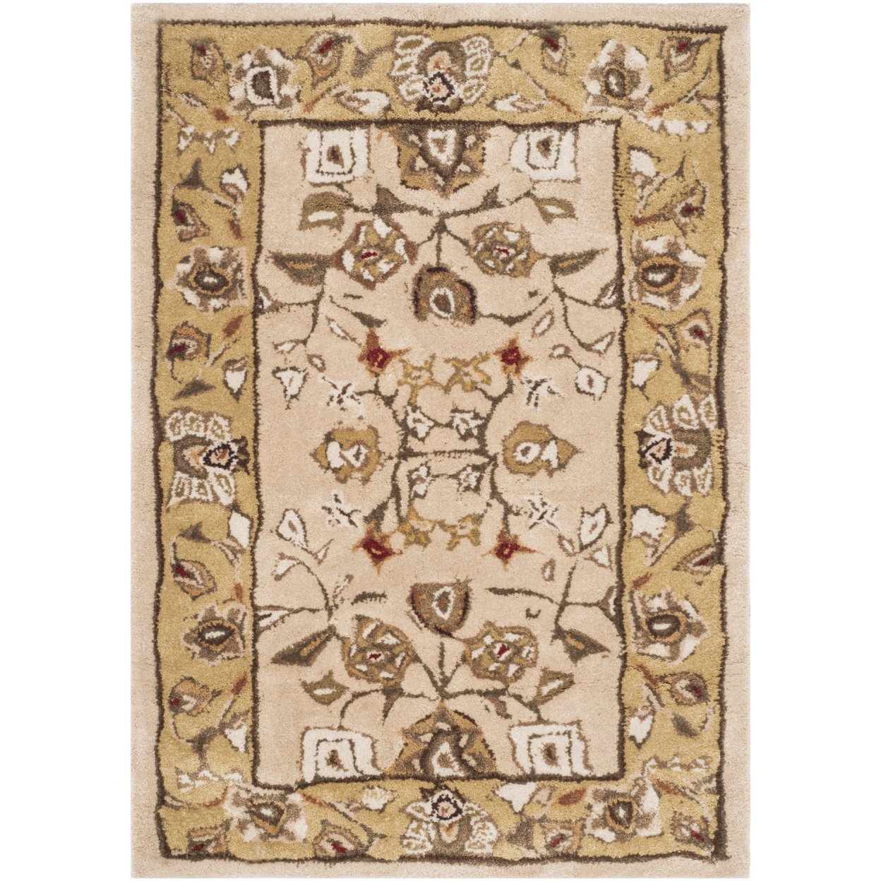SAFAVIEH Total Performance TLP721A Ivory / Gold Rug - 3' X 5'