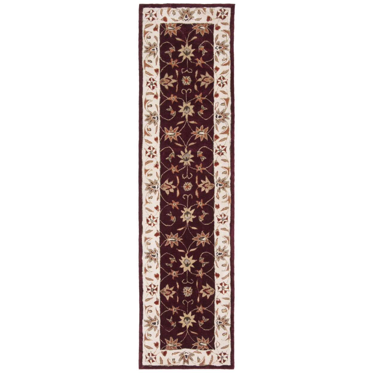 SAFAVIEH TLP725A Total Performance Red / Ivory - 4' X 6'