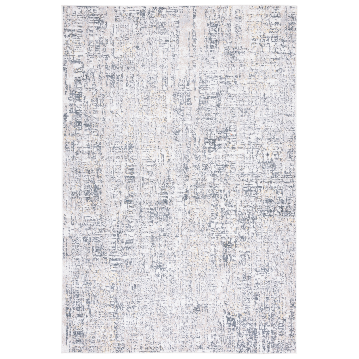 SAFAVIEH Toscana Collection TOS680A Ivory / Grey Rug - 6' 7 Square
