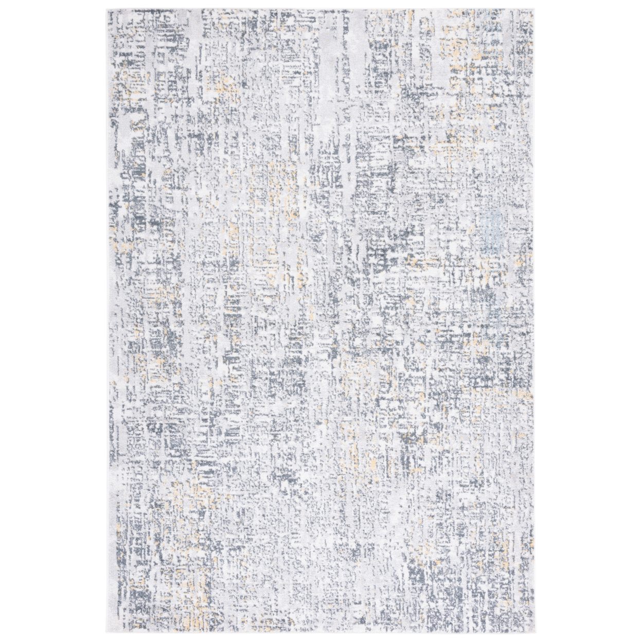 SAFAVIEH Toscana Collection TOS678A Ivory / Grey Rug - 6' 7 Square