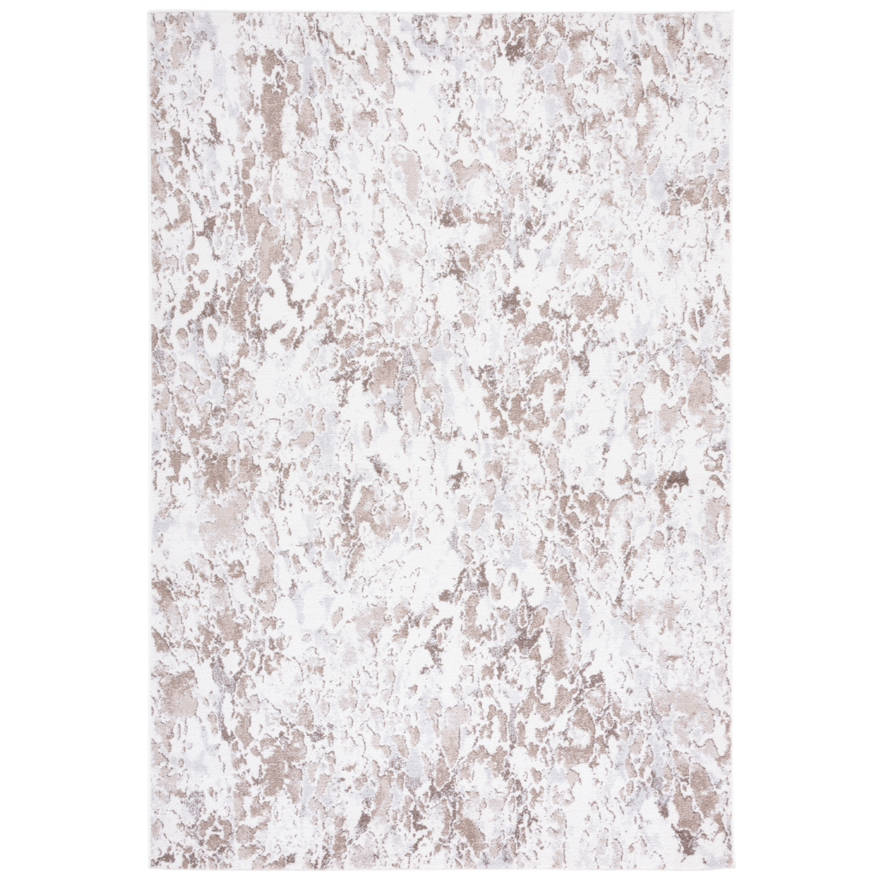 SAFAVIEH Toscana Collection TOS682A Grey / Ivory Rug - 6' 7 Square