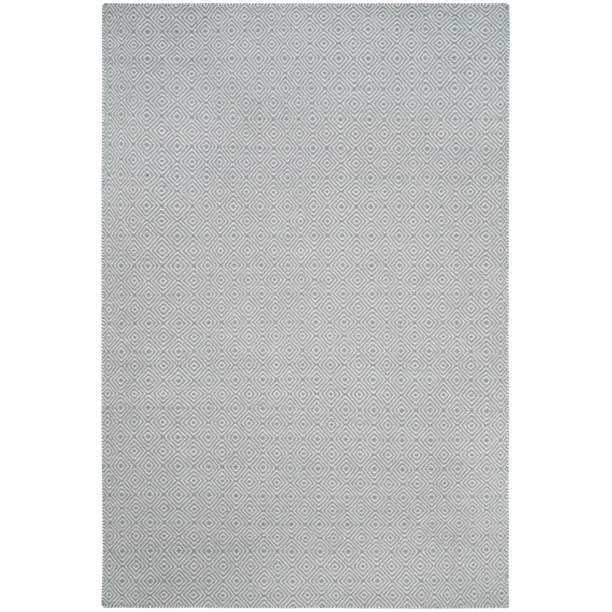 SAFAVIEH Oasis OAS525A Handwoven Silver / Ivory Rug - 8' X 10'